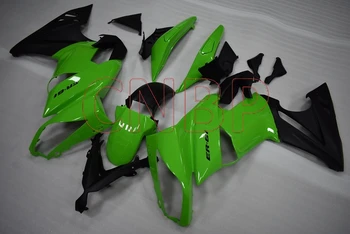 

Plastic Fairings ER6F 2009 - 2011 Green Black Fairings NINJA 650R 09 10 Fairing NINJA 650R 09 10