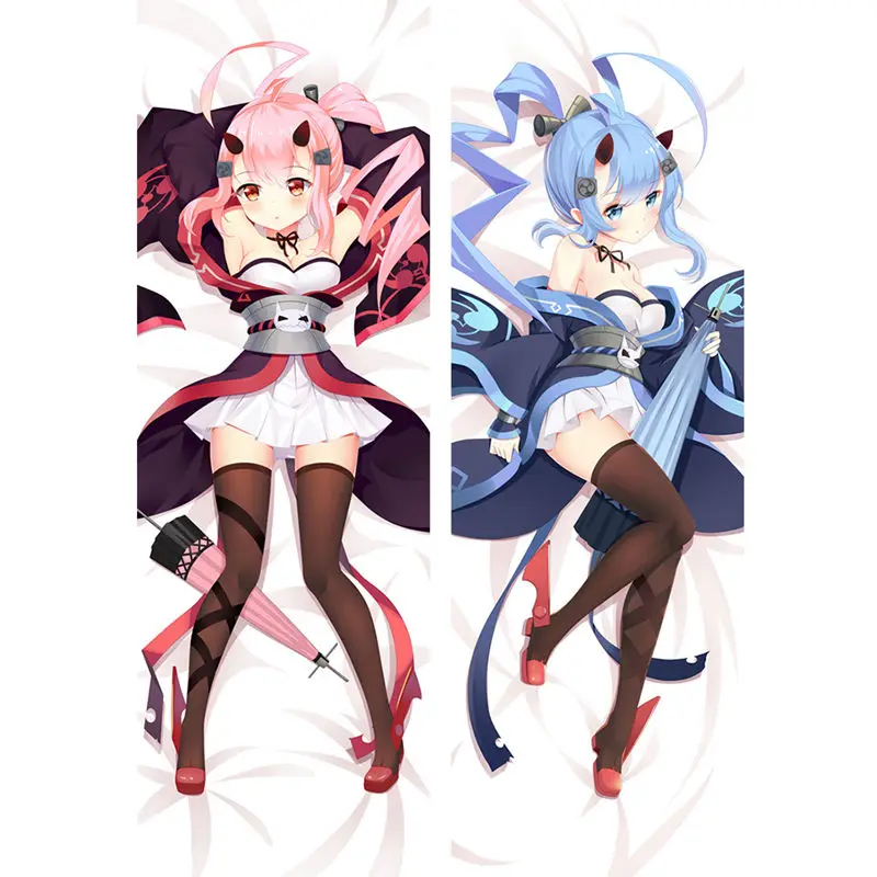 Аниме игры Azur Lane наволочки Azur Lane Dakimakura Чехол сексуальные девушки 3D двухсторонняя постельные принадлежности обниматься тела Чехол AL02A - Цвет: Polyester