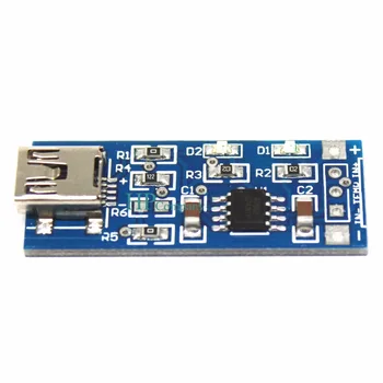 

100PCS Mini USB 5V 1A Lithium Battery Charging Board Charger Module In 4-8V TP4056 Micro Usb Module