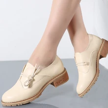 LAISUMK/ г. весенняя женская обувь на платформе женская повседневная обувь кожаная обувь на плоской платформе женская обувь на плоской подошве со шнуровкой