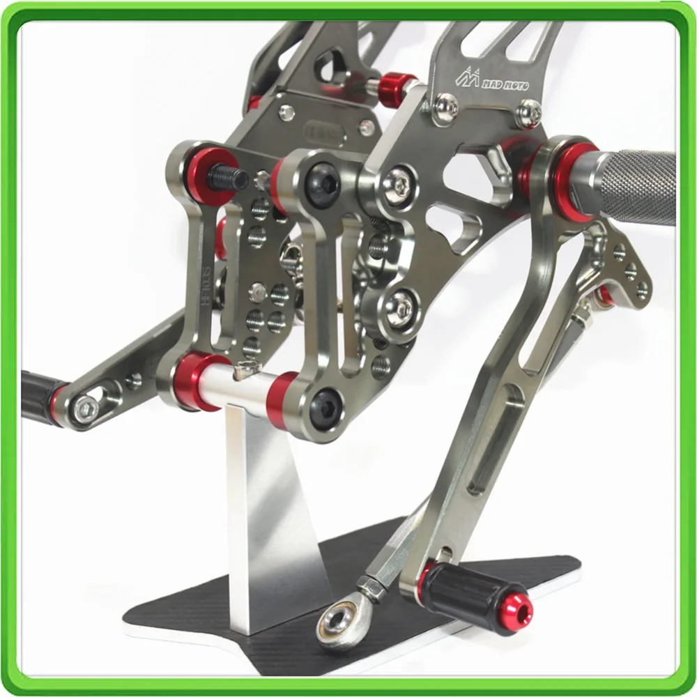 CNC Adjustable Rearsets Rear set sets Foot Rest Pegs Pedal for KTM 1290 SUPER DUKE R 2014 2015 2016 (45)