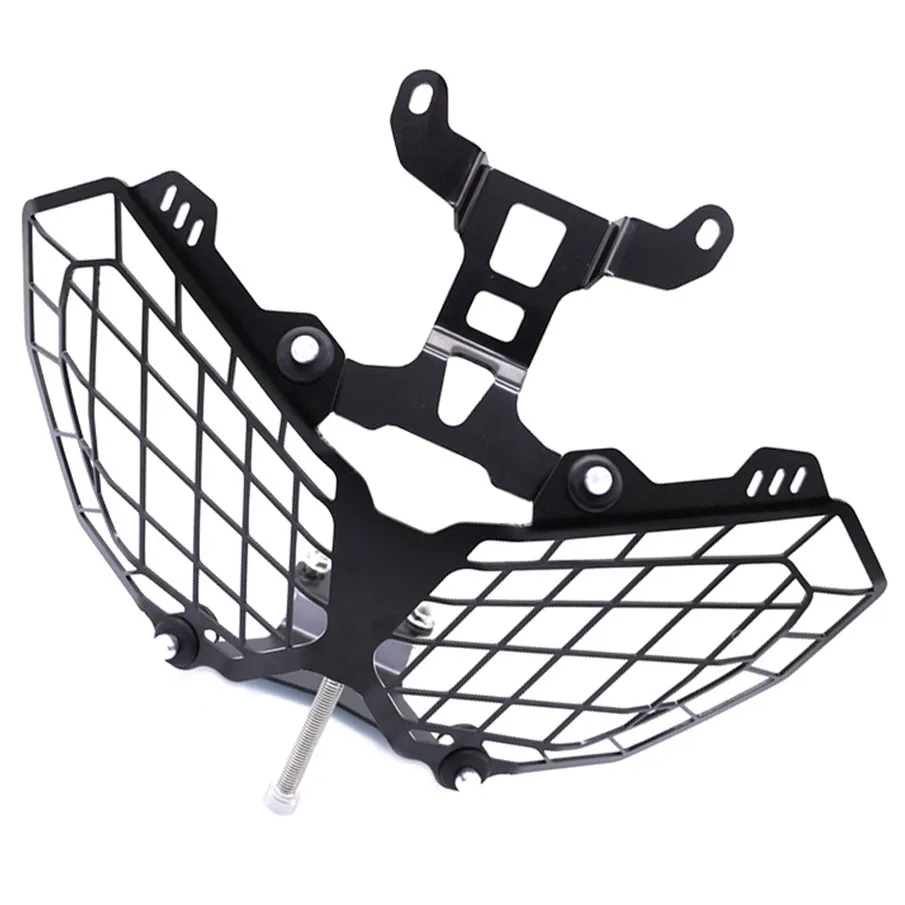 

Black Headlight Grille Guard Cover For HONDA CRF1000L AFRICA TWIN 2016 2017 2018 Stainless Steel