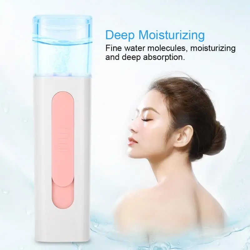 25ml Portable Nano Facial Mist Cold Spray Machine Hydrating Sprayer