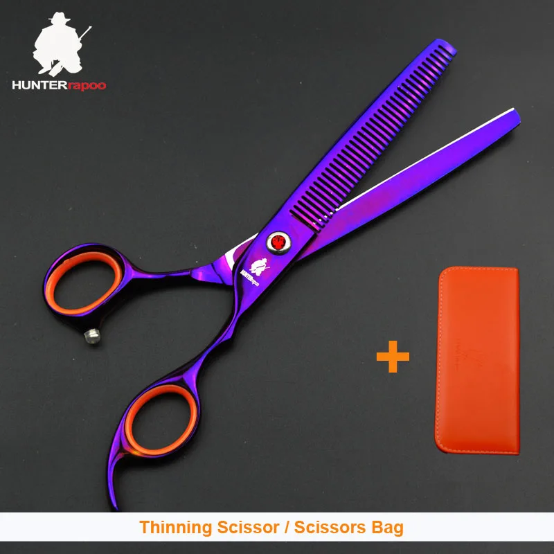 thinner with bag Скидка 30% HT9164 ножницы для собак Ножницы для ухода за домашними животными 7 дюймов ножницы для домашних животных набор для ухода за домашними животными профессиональные машинки для стрижки собак - Цвет: thinner with bag