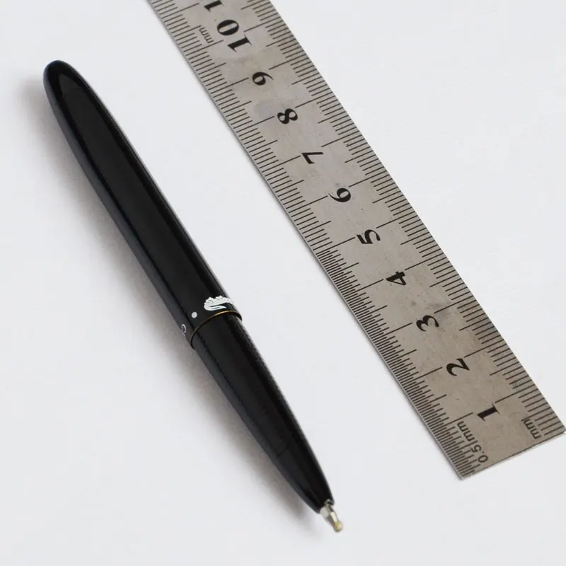 Мини Крокодил пространство ручка Ролик Шариковая ручка черный+ чехол NEAT CONVIENCE 9 см