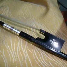 Малый углерода Лук Ebony horseshoers старший резные