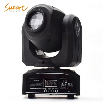 

Fast shipping 30W led mini spot wash beam stage effect light for DJ disco RGBW 4 in 1 full color DMX moving head light