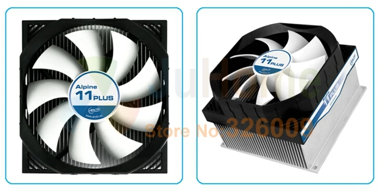4pin PWM, 90 мм, 92 мм вентилятор, TDP 100 Вт для Intel LGA775 1150 1151 1155 1156, вентилятор охлаждения процессора, ARCTIC Alpine 11 PLUS