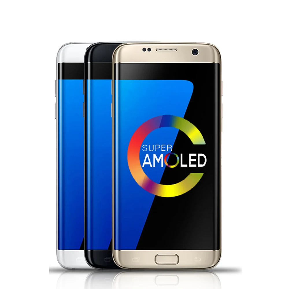 Оригинальный 5 ''Супер AMOLED LCD для Samsung Galaxy S7 Edge ЖК дисплей сенсорный экран