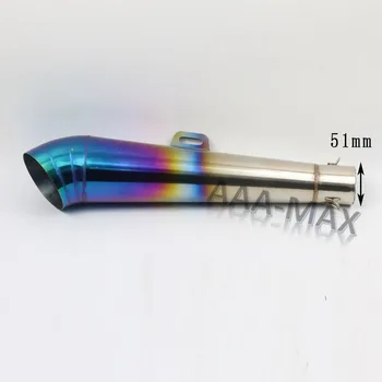 

Universal Moto Motorcycle GP Pot Escape Motorcross Scooter for Exhaust Pipe Muffler Z750 R1 R6 MT03 FZ1 Ninja ER6N KTM
