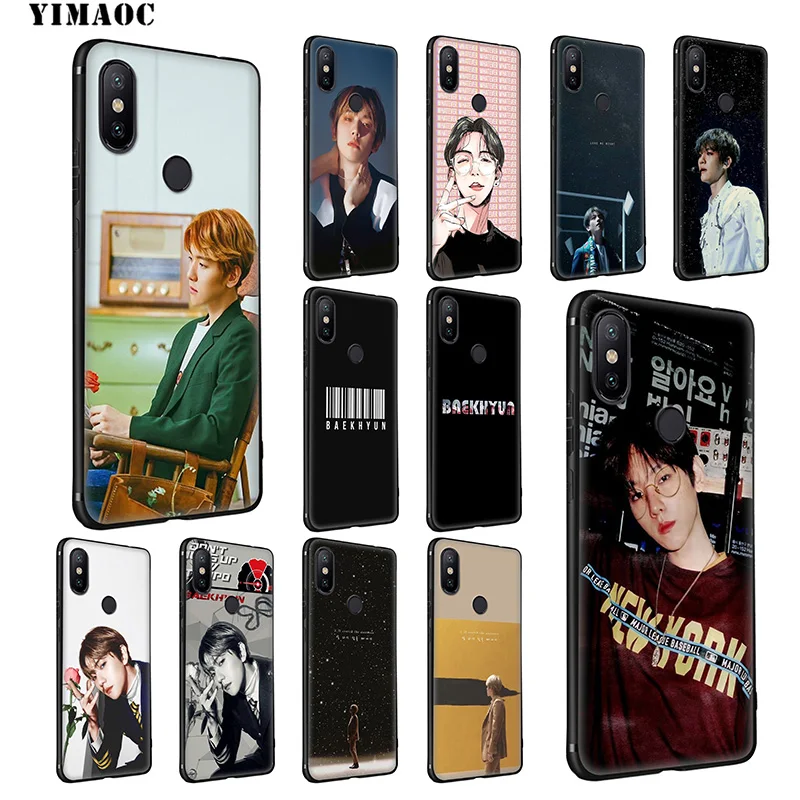 YIMAOC EXO baekhyun мягкий чехол для Xiaomi mi 9T 9 8 Se 6 MAX 3 A1 A2 Lite CC9E CC9 6X 5X POCOPHONE F1 |