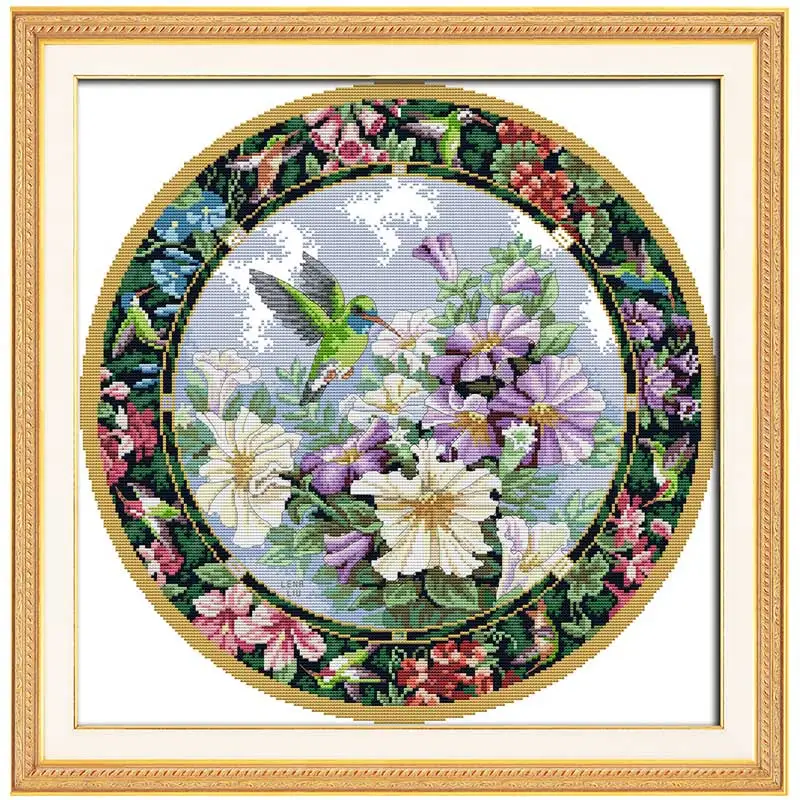 Wrea8th 8the Sweet Nectar Счетный крест 11CT 14CT набор крестиков вышивка рукоделие|cross stitch set|cross