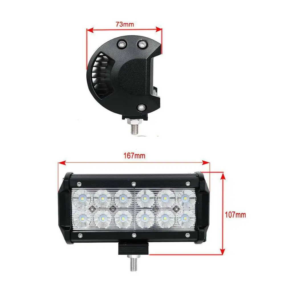 2 шт. 12 V 36 W белый морской разбрасыватель фонари светодиодные двухслойные/мачты фонари для лодки