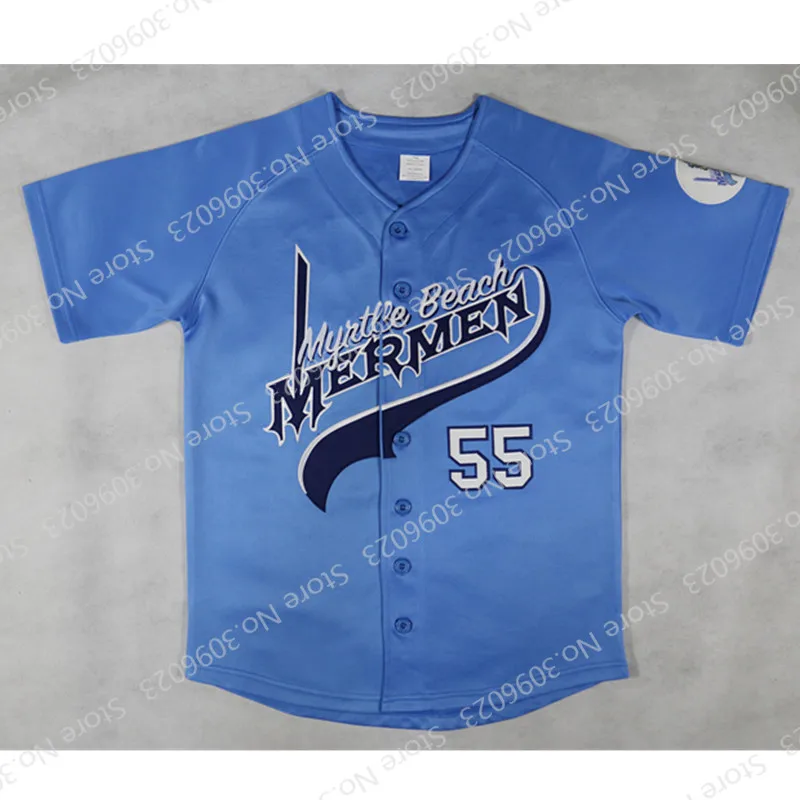 Men #55 Kenny Powers jersey Eastbound And Down Mexican Charros Jersey New Kenny Powers Baseball Jersey Shirts all stitched
