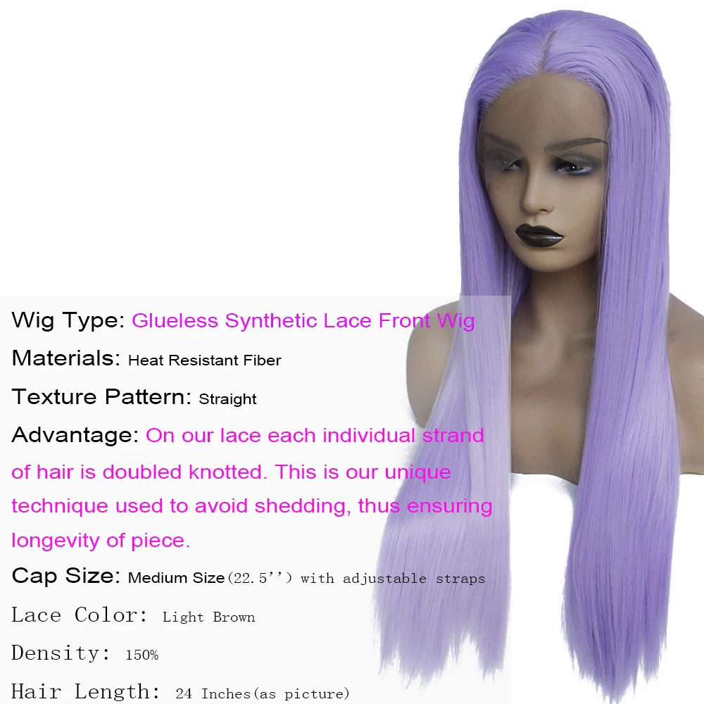 long straight light purple wig-2
