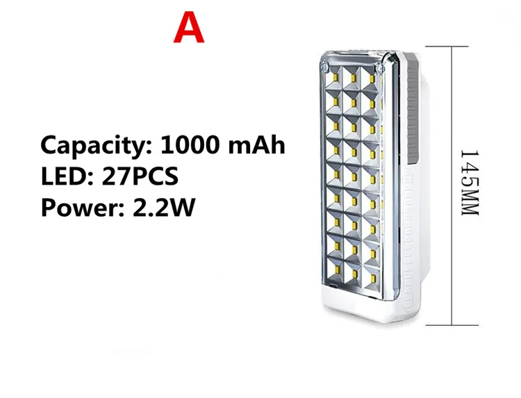 Высокий яркий Перезаряжаемый аварийный светильник 27led-58led портативный SOS энергосберегающий светильник, светильник-вспышка, уличный светильник ing