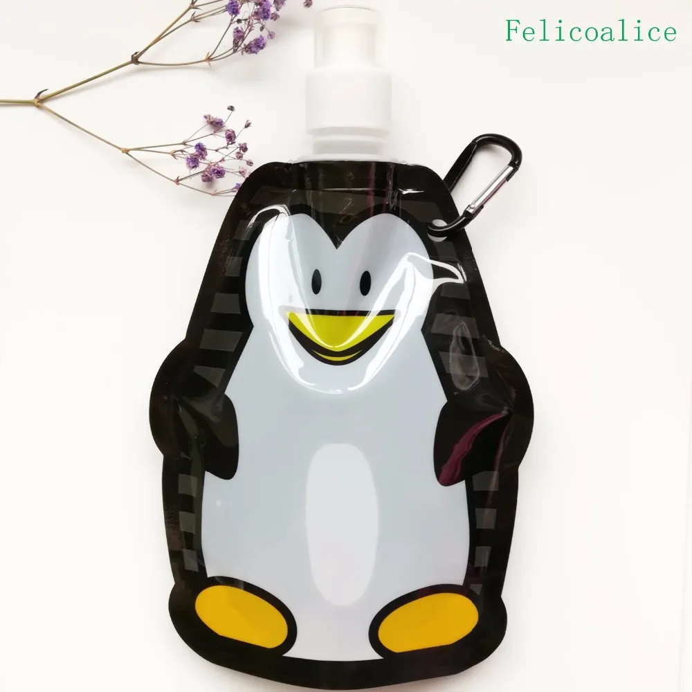 

1pcs 260ML Reusable Food Pouch Baby Packaging Reusable Squeeze Pouch Plastic Smoothie Squeeze Bags Refillable Lock Bag