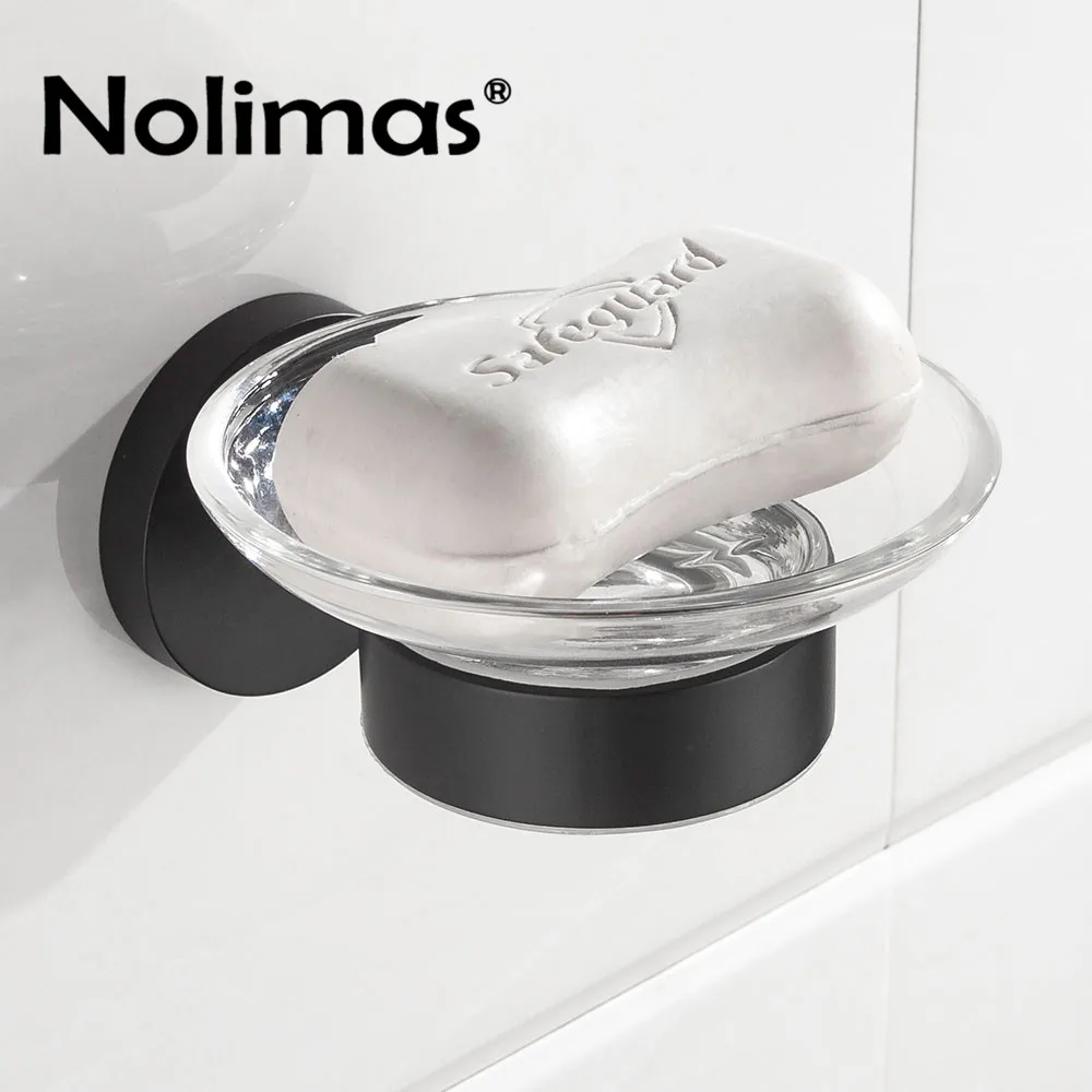 Buy SUS 304 Stainless Steel Black Bathroom Soap Dish
