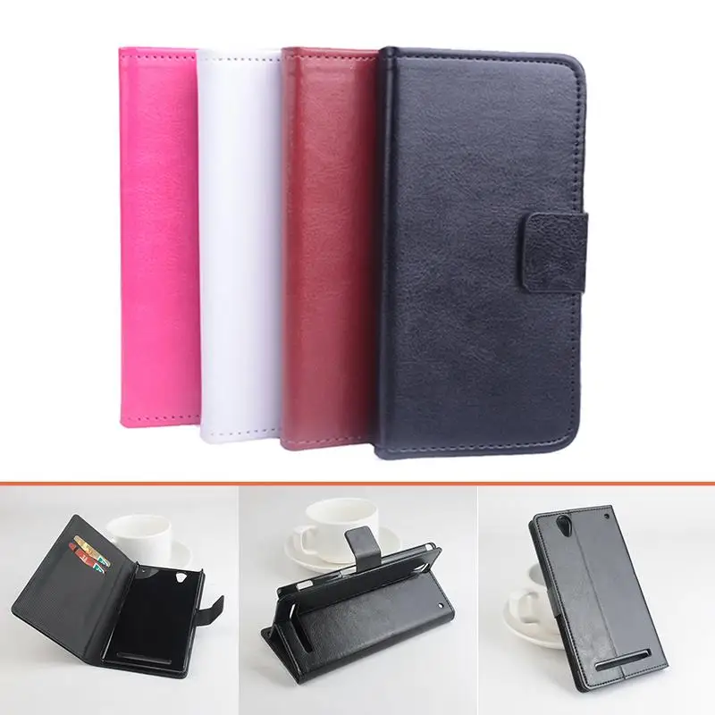 

Phone case for Sony Xperia T2 case Flip Business Style Case Cover Skin Shell.