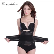 Luxury Women Breathable Slimming wraps Body Shaper Tummy Control Sashes Shapewear Waist Trainers Corsets MR0054