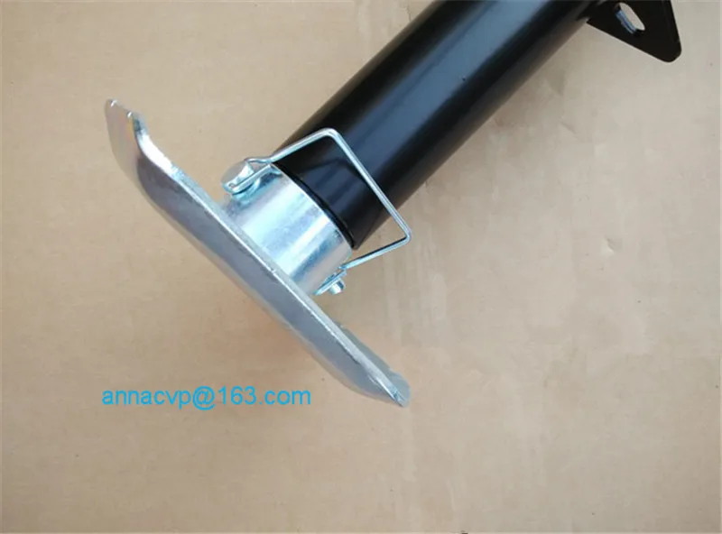 Round A-Frame topwind trailer jack 5000lbs with footplate 3