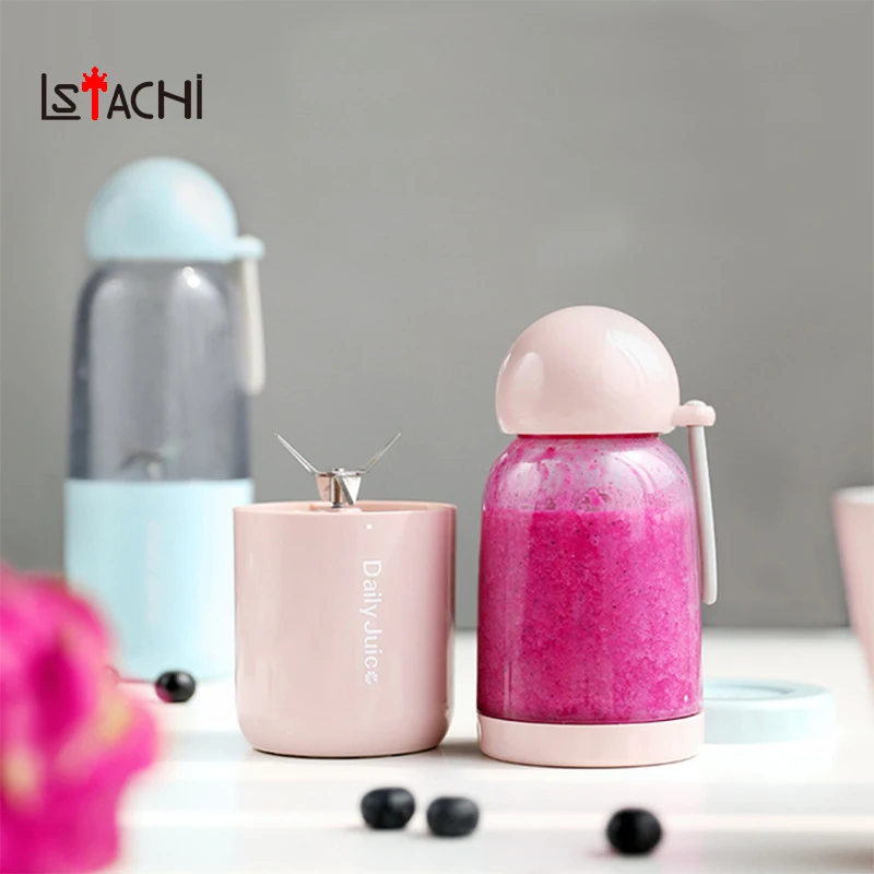 

LSTACHi USB charging Portable Electric Juicer Blender Fruit Baby Food Milkshake Mixer Machine Juice Maker Machine Household