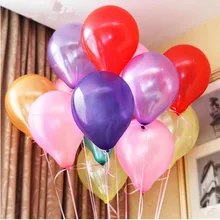 50 шт. 12 дюймов латексные шары, вечерние воздушные шары на день рождения шарики для украшения, розовые, фиолетовые вечерние, свадебные украшения 2,8 г