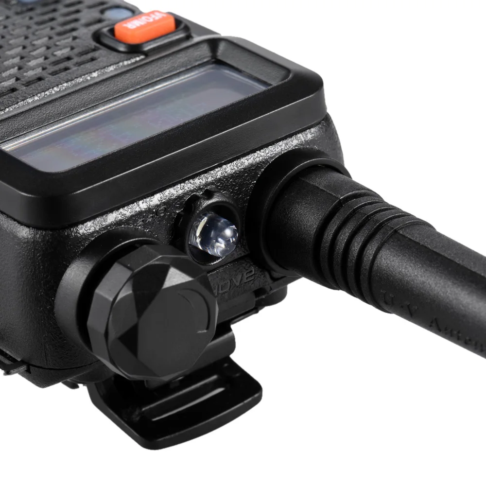 BAOFENG UV-5R портативная рация двухстороннее радио fm-приемопередатчик двухдиапазонный DTMF кодированный VOX сигнал тревоги светодиодный фонарик ключ замок