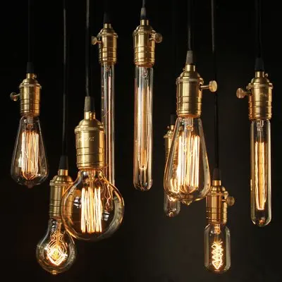 

Lightinbox 12 PACK Vintage Light Bulb Filament E27 Edison Style - Squirrel Cage