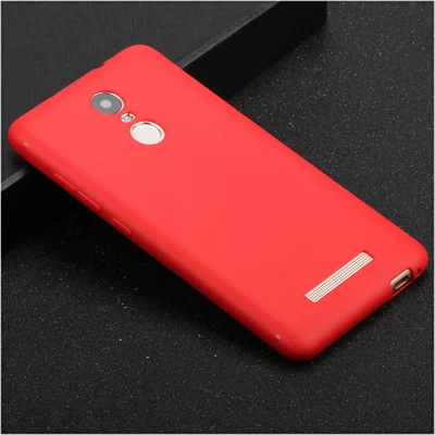 Чехол для Xiaomi Redmi Note 3 Pro 150 мм чехол для Xiaomi Redmi Note 3 силиконовый матовый Мягкий ТПУ чехол для Redmi Note 3 Pro Prime - Цвет: Красный