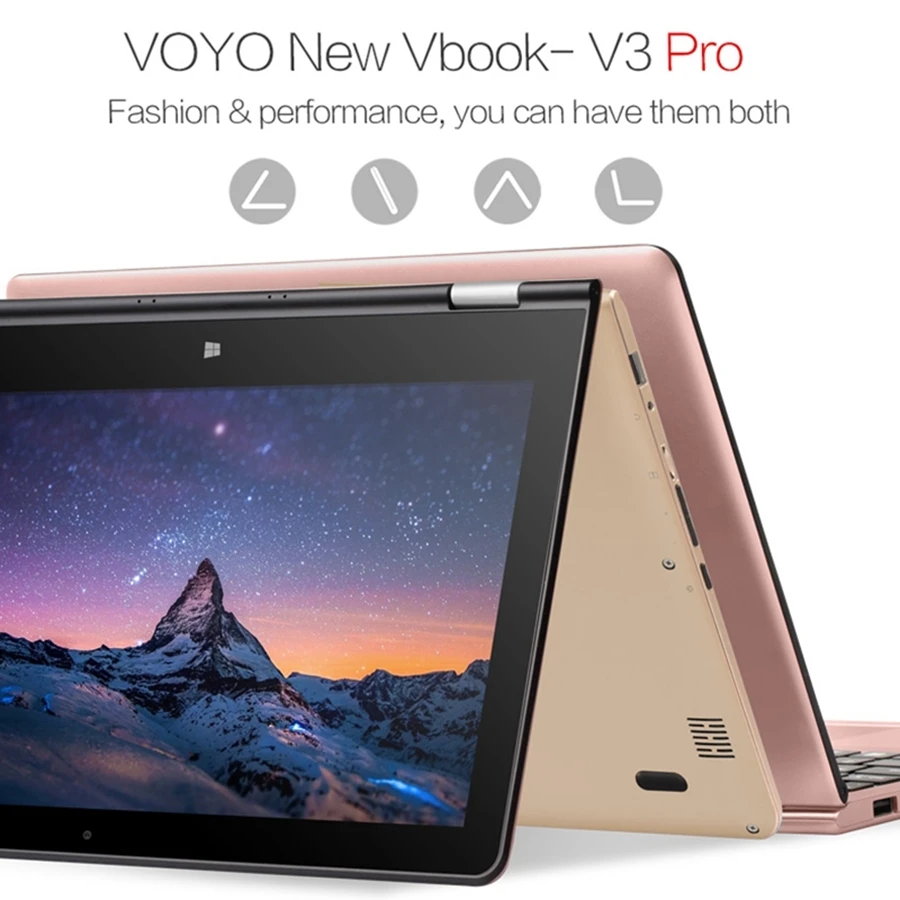 VOYO vbook V3 Pro 13 3 &quotпланшетный ПК Win10 четырёхъядерный процессор Intel Apollo Lake n3450 8 ГБ 128 SSD