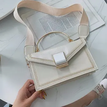 

Solid Color PU Leather Crossbody Bags for Women 2020 Travel Handbag Fashion Simple Shoulder Messenger Bag Ladies Crossbody Bags