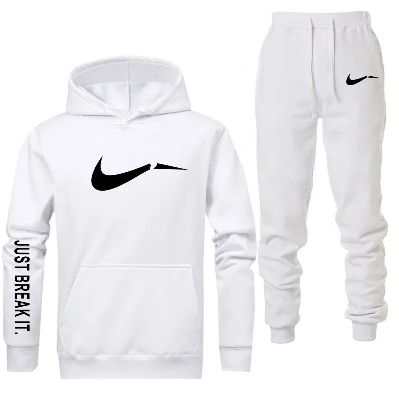

Explosion models men's sportswear 2 sets of new fashion jacket sportswear men's sports pants hoodie spring and autumn men's