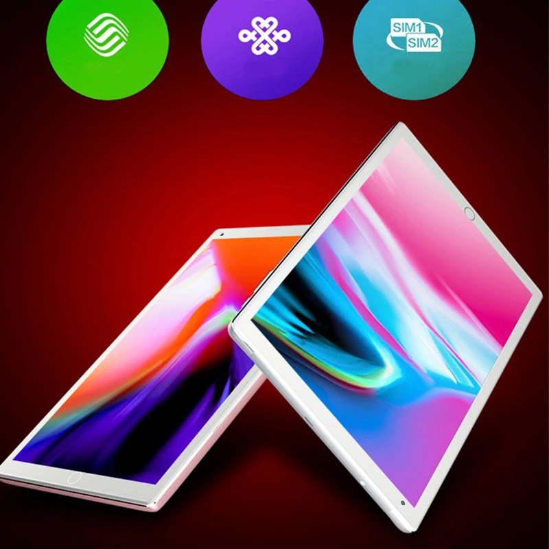 2019 новейший 10 1 дюймов 3g/4G LTE планшетный ПК две sim карты Android 8 0 Octa core 6 Гб ram 1280*800 ips wifi