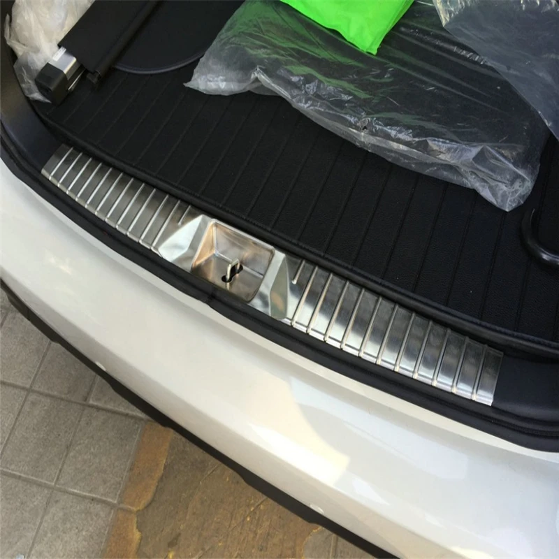 WELKINRY авто чехол для Subaru Outback собачка из нержавеющей стали ворота наклейка для бампера против потертости пластины порога педали отделка