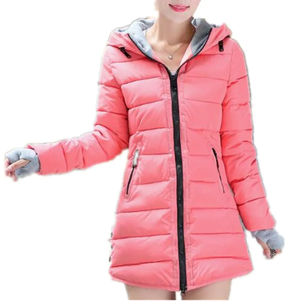 Lisa Bas Épais jaune Hiver Colly Nouvelles Le 2018 Avec Coton Automne Mince blanc marine rouge Parkas Dames rose rhodo Veste Vers pu Ciel Chaud Manteau Capuche Noir Bleu Femmes trdhQsC