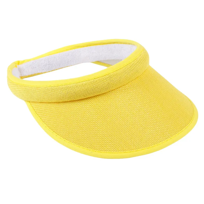 Открытая пляжная кепка s, детская модная летняя уличная бейсболка, бейсболка, Регулируемая Кепка, кепка для пеших прогулок, для путешествий, отдыха, солнцезащитная Кепка#2p23 - Цвет: Цвет: желтый