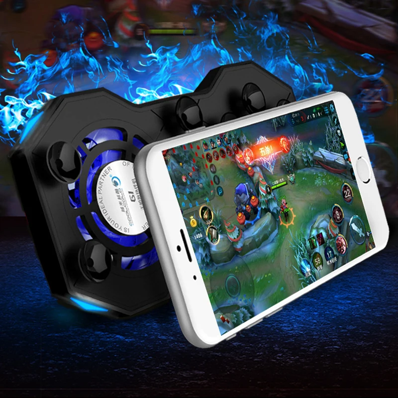 2017 Newest Multifunction Suction Cup Base Cooler Fan ,mobile Phone