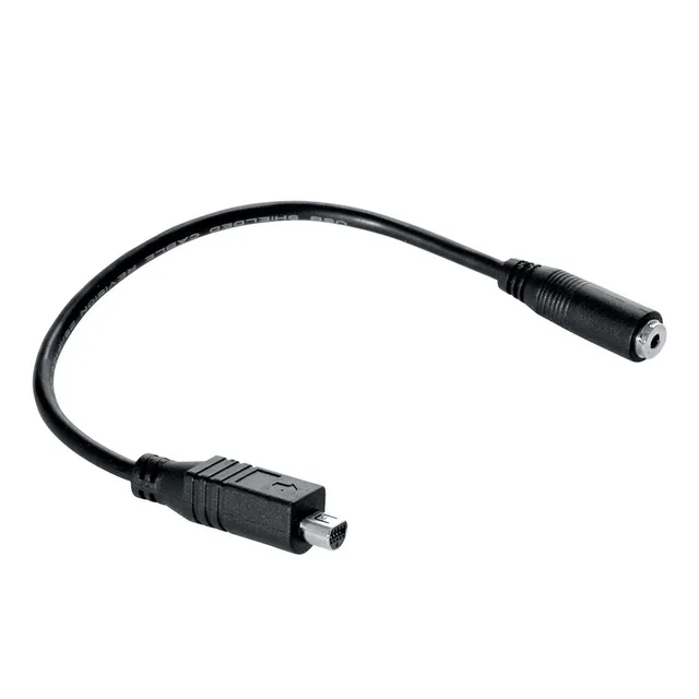 New 10 pin AV R AVR D shape Connector to LANC Converter Cable Cord for