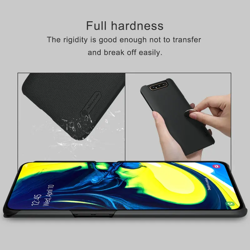 Nillkin Пластик Coque для samsung Galaxy A80 чехол для samsung Galaxy A80 A90 SM-A805F SM A805F телефона чехол-лента на заднюю панель