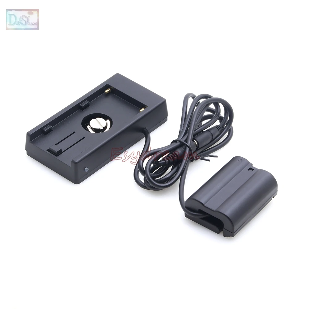 Adaptador de Bateria F970 a En-el15 El15 para Nikon Manequim Montagem Placa Alimentação np en D750 D610 D7200 D7100 D810 D800 Np-f970 - Image 5