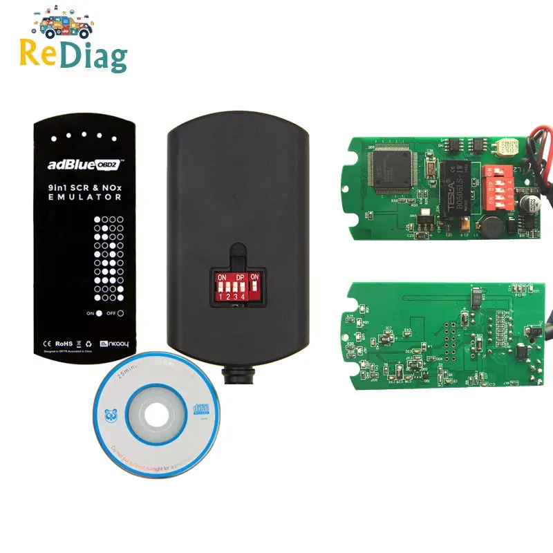 Эмулятор Adblue 9 в 1 для тяжелых грузовиков работает брендов не требует