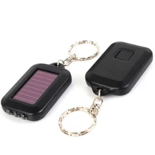 Mini lampe de poche solaire Portable, 3, porte-clés, torche avec batterie intégrée rechargeable, nouvelle marque