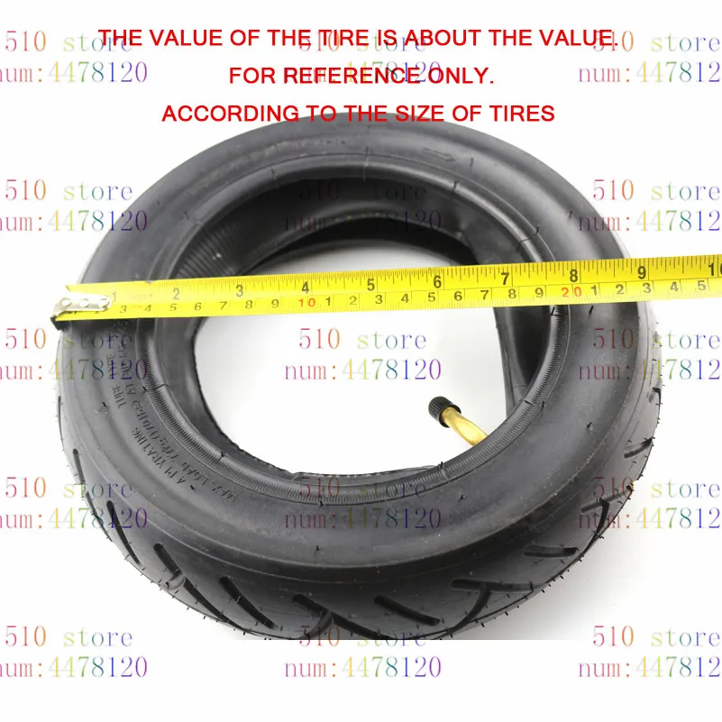 10X2,50 Высококачественная 10-дюймовая шина для электрического скутера и скоростной дороги с внутренней трубкой 10x2,5 надувная шина