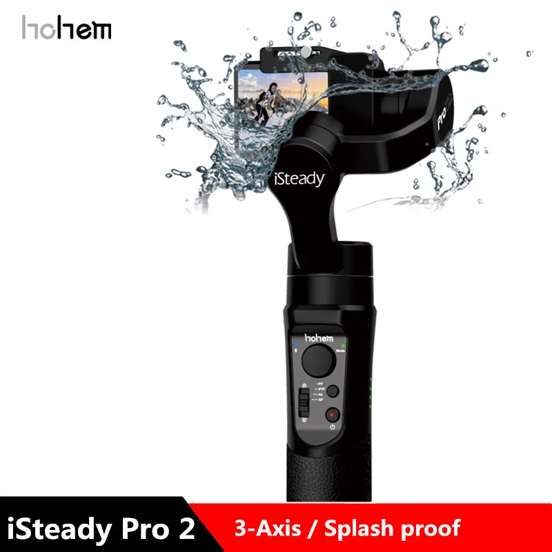 

Original Hohem iSteady Pro 2 Three Axis Gimbal Sport Action Camera Stabilizer Support APP Control for GoPro 5/7 DJI SJCAM