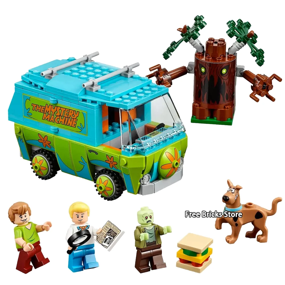 Scooby doo the The Mystery Machine Doo the Mystery Lego 75902 scooby Blocks Toys