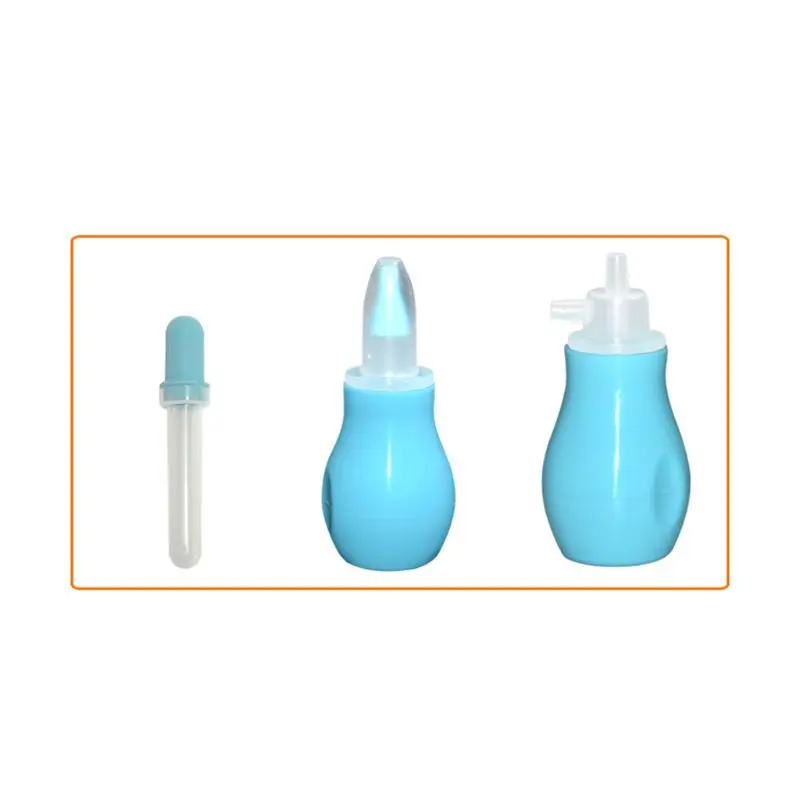 Baby Nose Aspirator Soft Silicone Head Nasal Kids Mucosa Friendly Safety Booger Cleaner