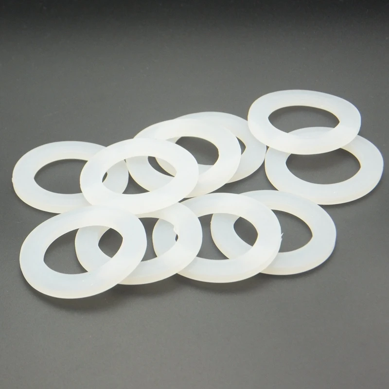 10PCS 25mm Inner Diameter Silicone Gasket Water Pipe Connector Seal