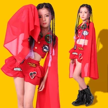 Children's Chinese style costumes girls jazz dance dance costume girls atmospheric catwalk performance clothing host dress Children's Chinese style costumes girls jazz dance dance costume girls atmospheric catwalk performance clothing host dress