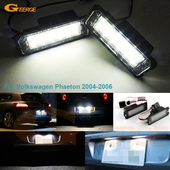 

For Volkswagen Phaeton 2004 2005 2006 Excellent Ultra bright 18 smd 3528 Epistar Led License plate light No OBC error